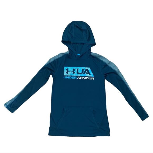 Under Armour Heat Gear Lightweight Pullover Hoodie Size Medium - Picture 1 of 2